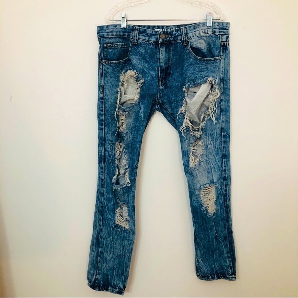 Awesome Trill Nation Size 36 Ripped Jeans!